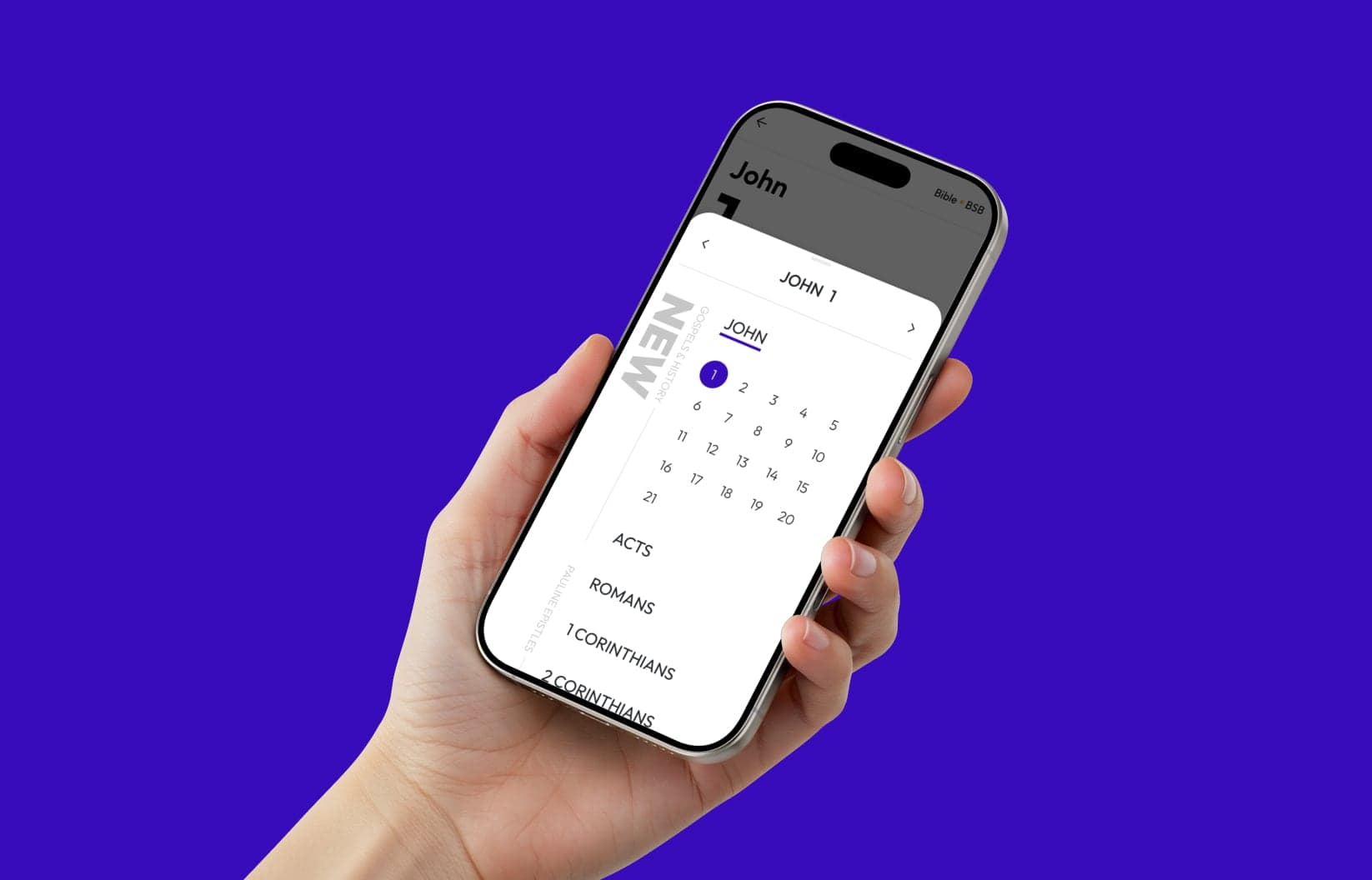 Simple navigation interface