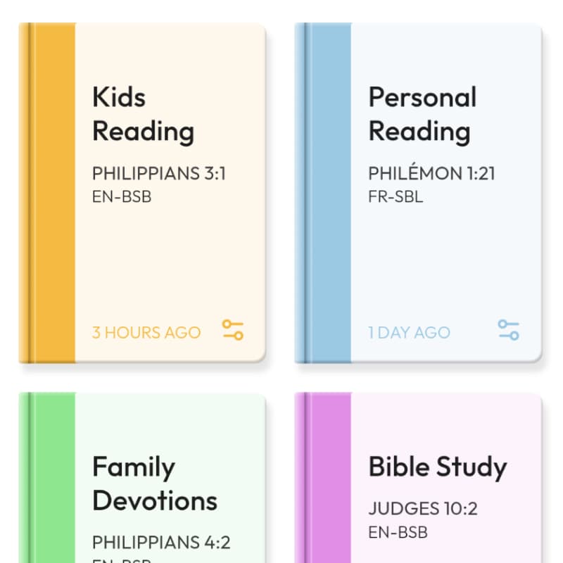 Make a Bible for every context